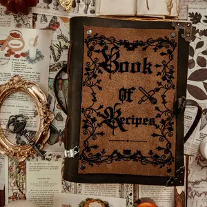 Book of Recipes Leather Journal