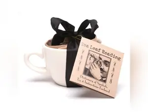 Tea Leaf Reading Kit with Tea Cup