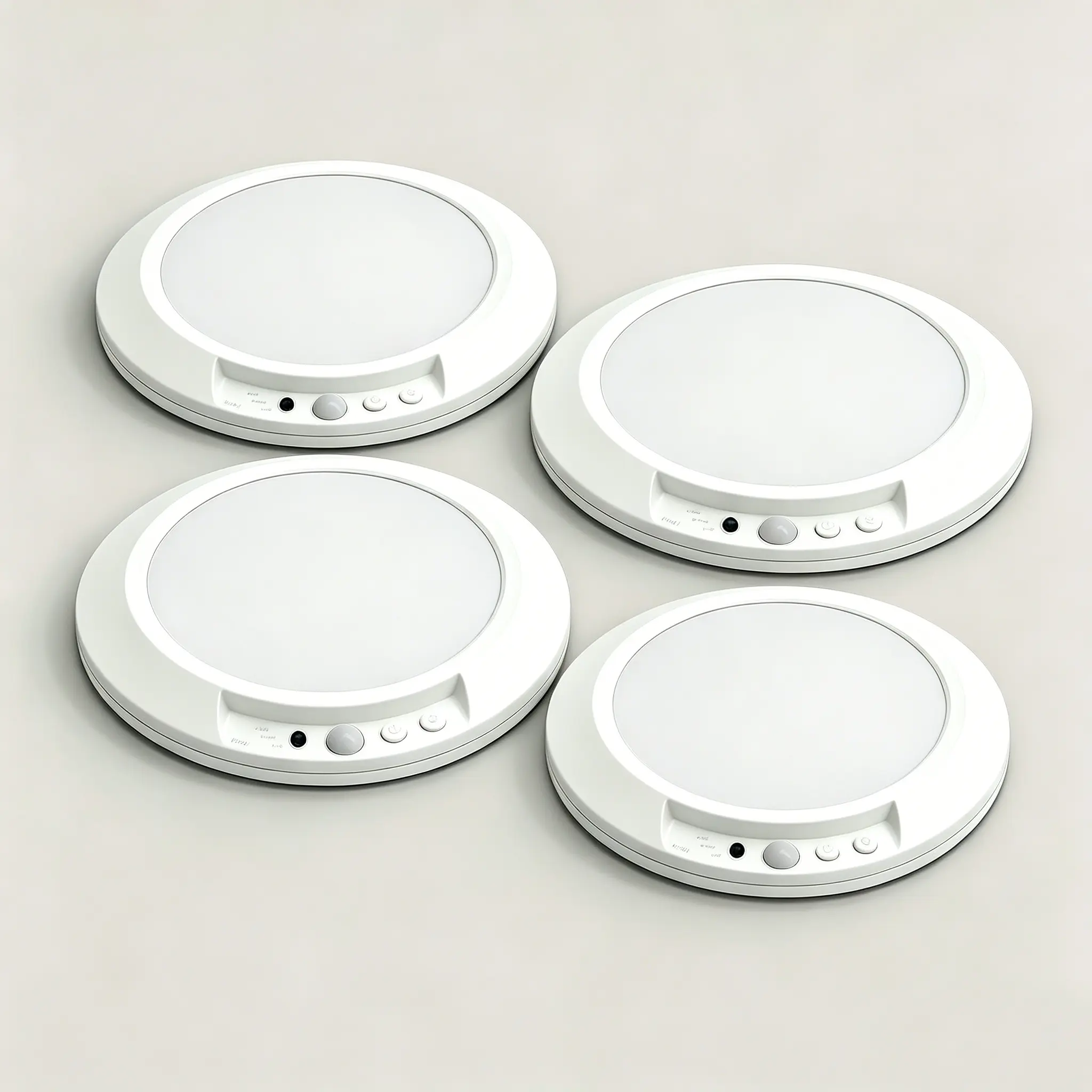 Indoor Magnetic Motion Sensor Ceiling Light - Adjustable LEDs, Dimmable, Cordless Rechargeable, Remote Control, 3 Modes, Auto On/Off, Rechargeable Pack Ceiling Lighting for Closet, Stair
