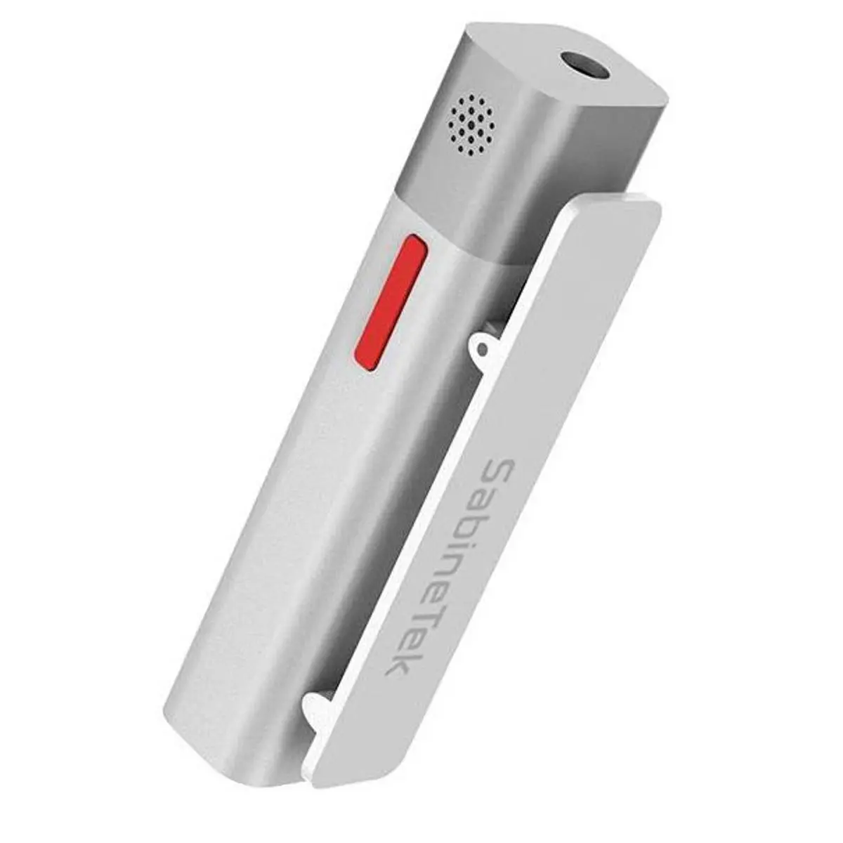 Sabinetek SmartMike+ True Wireless Stereo Bluetooth Microphone for Content Creators, White