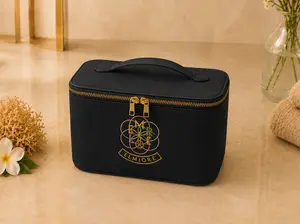 Luxury Elmiore Black Cosmetic Bag