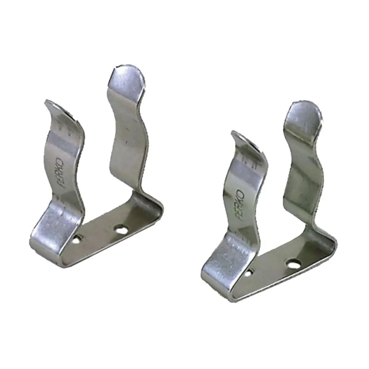212 MAIN Perko Stainless Steel Spring Clamps Pair, 1-1.75 in., Adjustable Grip for Sports & Outdoor Scooters Equipment