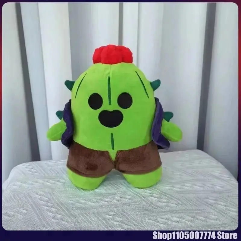 New Cartoon Wilderness Brawl Spike Doll Surrounding Plush Dolls Game Characters Children Room Decoration Birthday Gift