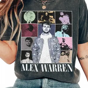 Alex Warren Tour Music Vintage Shirt, Concert Tour 2025, Gift For Fans, Sweatshirt, Hoodie, Unisex Tee, Concert Outfits H71AF 4