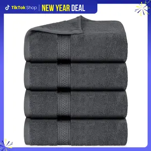 Utopia Towels 6 Pack Hand Towels, 16x28 Inches, 100% Ring Spun Cotton, Ultra Soft, Highly Absorbent 600 GSM Towels for Bathroom, Gym, Spa & Gift Set bath sheet Premium Washcloth