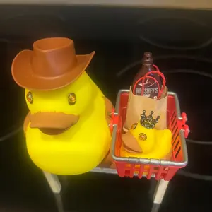 Big yellow rubber duck