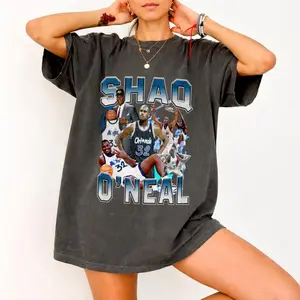 Shaq O'Neal Graphic Comfort Colors Shirt, Made Using 100% US Cotton Design Printed USA