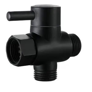 3-Way G1/2 Shower Diverter Valve, 20mm Diameter, Universal Shower System Replacement, Hand Held Showerhead Compatible, Easy Installation