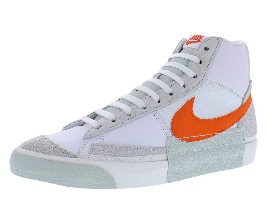 Nike Blazer Mid Pro Club Men's Mid-Top Sneaker - Athletic Patchwork Trainer, Casual Lifestyle Footwear, Walking Shoes