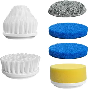Electric Spin Scrubber Cleaning Brush Set for PFCB01