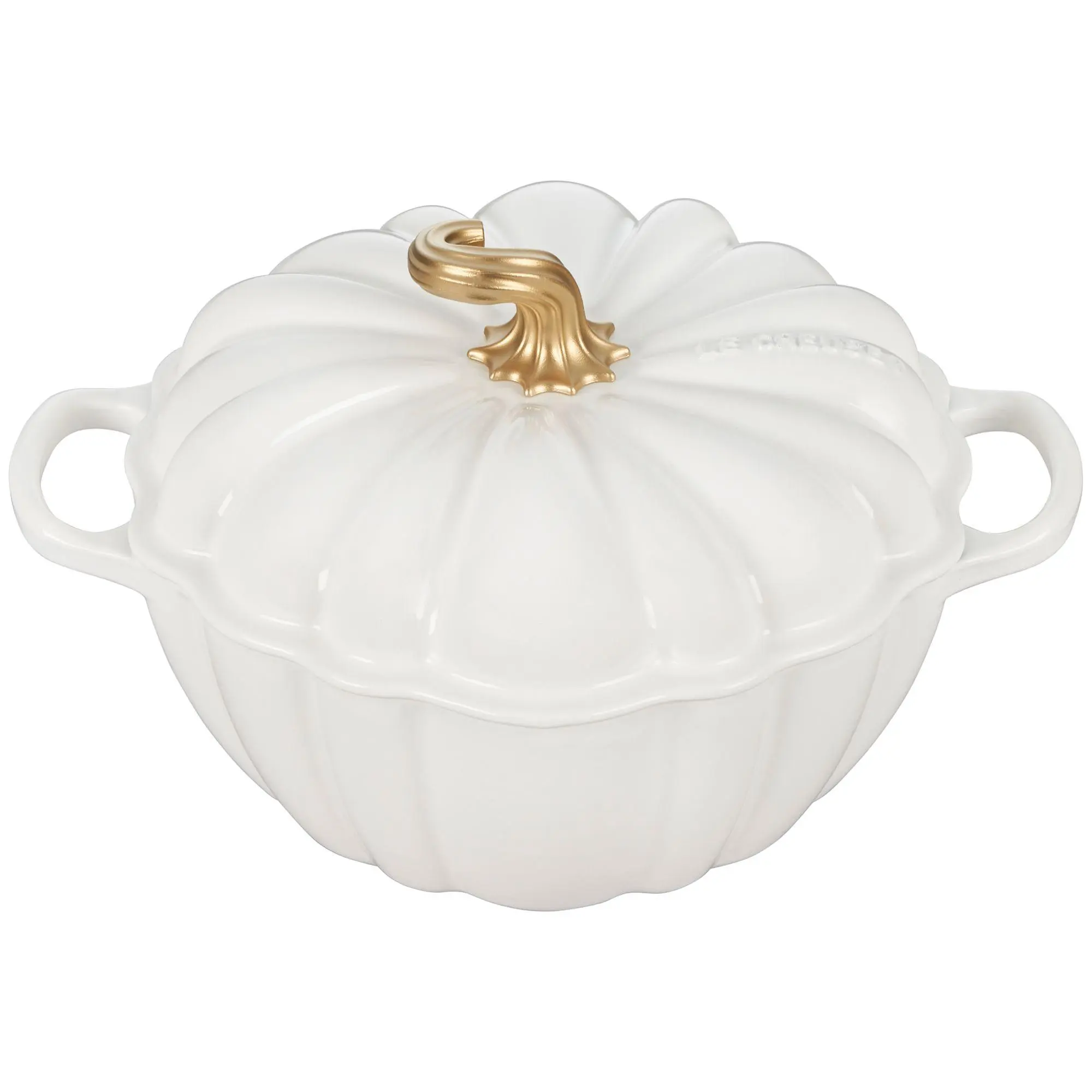 Le Creuset 4-qt Enameled Cast-Iron Pumpkin Cocote Le Creuset 4-qt Enameled Cast-Iron Pumpkin Cocote