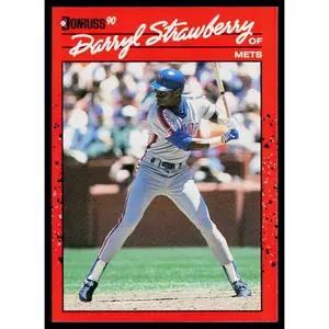 Darryl Strawberry 1990 Donruss #235 New York Mets