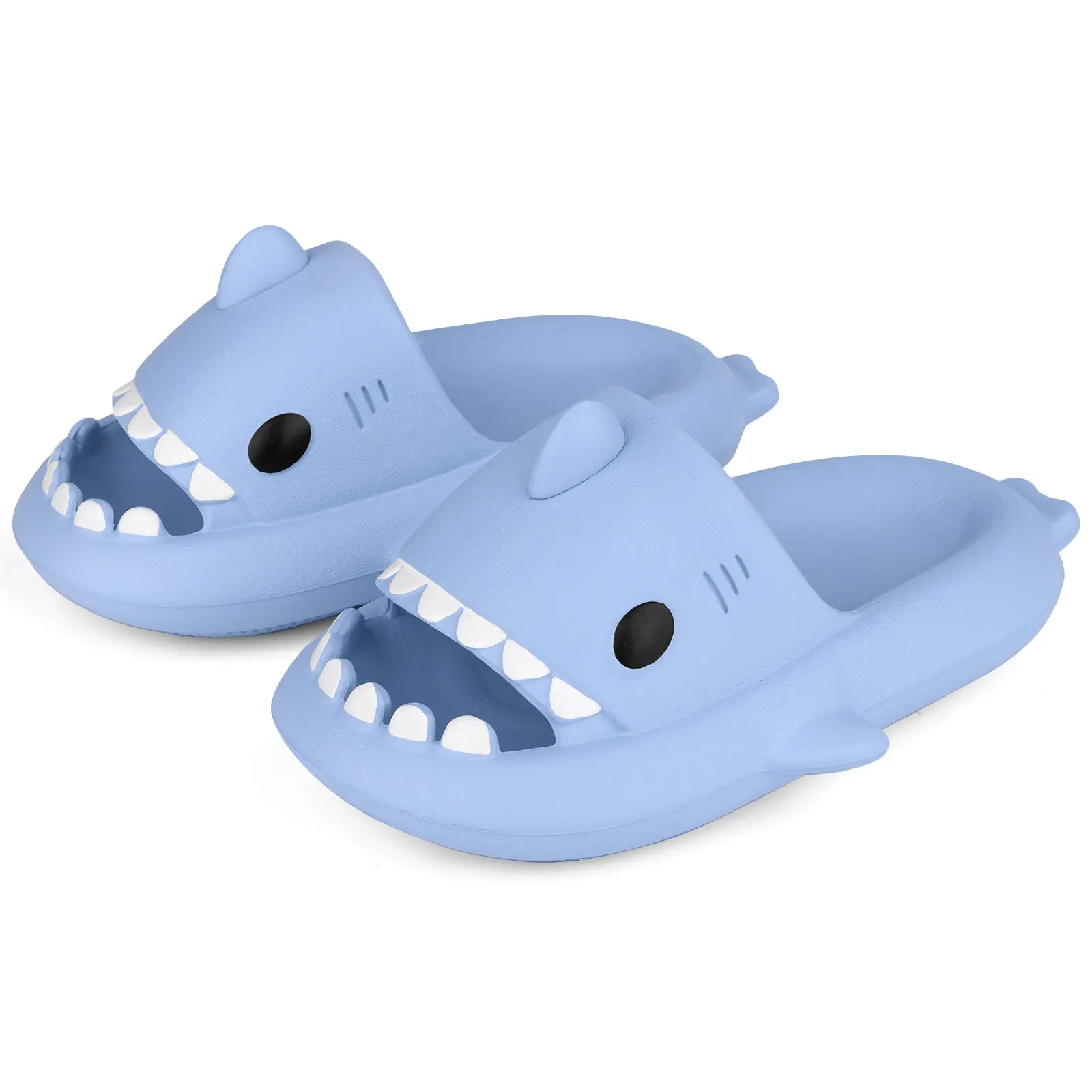 New Summer Shark Slippers Women Slides Men Bathroom Flip Flops Home Anti-Skid Flat Shoes eva sole Sandals Beach, Flip Flops Women, Cartoon Pattern