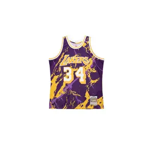 Team Marble Swingman Jersey "NBA LA Lakers 1996 Shaquille O'Neal" TFSM1278 LAL96SONPTPR