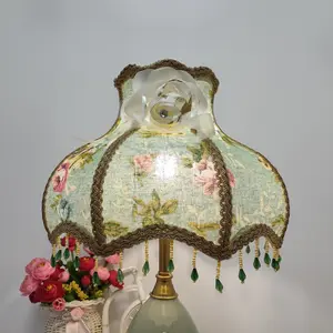 Vintage Style Fabric Table Lamp Shade, Multiple Styles Available, Home Decor, Wedding Decoration, Perfect Gift Choice