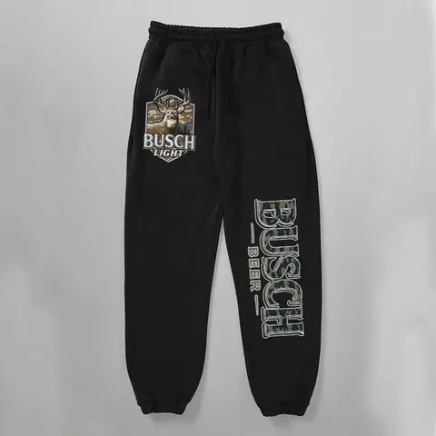 Deer Hunting Club Sweatpants, Cowgirl Joggers, Western Rodeo Beer Lounge Pants, Country Girl Beer Pants,  vintage beer merch, country girl sweatpants