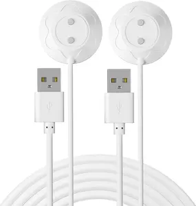 Rose Charger -  Charger Replacement -   USB  Standing Dock Station for Rose Only (White, 2PACK)