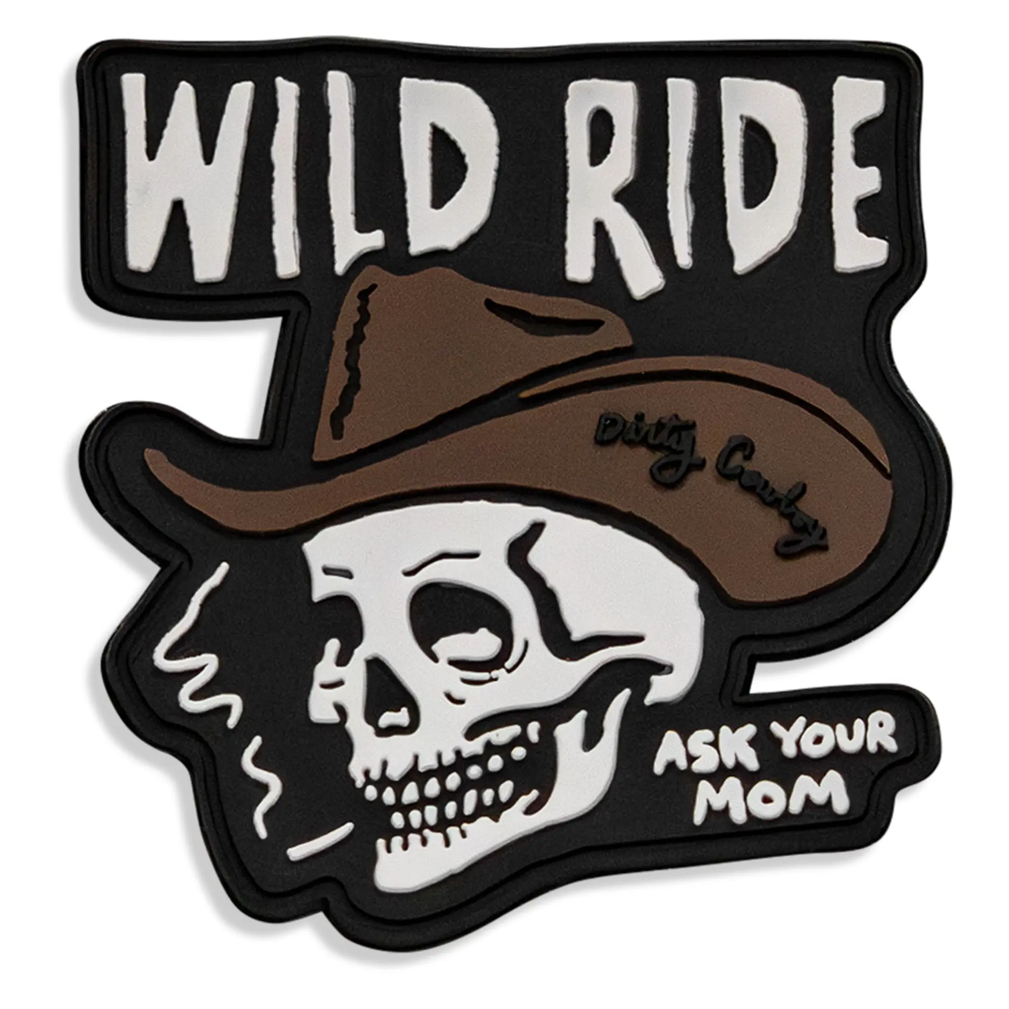 Wild Ride Cowboy PVC Patch Wild Ride Cowboy PVC Patch