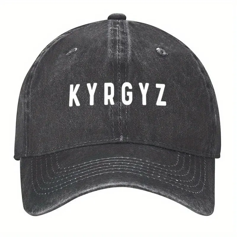 Kyrgyz Bishkek Osh Karakol Tokmok 1487636 Hats Vintage Washed Baseball Cap AM Adjustable Snapback Hat Snapback Black Caps Stylish Trucker Hat Casual Outdoor Hat