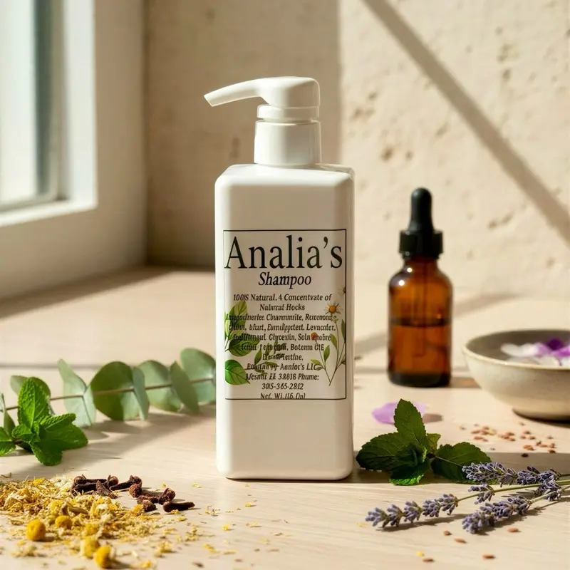 Analia’s Shampoo 100% Natural Herbal