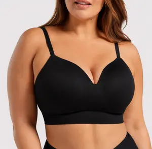 Shapermint Supportive Comfort Shaping Wireless Bra with Adjustable Straps & Soft Foam Cups Feminine Womenswear Shapermint Supportive Comfort Shaping Wireless Bra with Adjustable Straps & Soft Foam Cups Feminine Womenswear