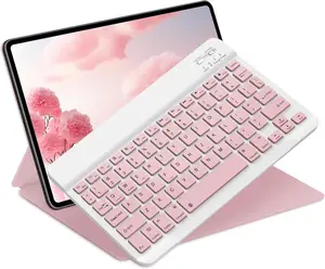 Bluetooth Keyboard for iPad 10th Generation, iPad Pro 13/12/11/10/9/8/7 inch, iPad Air 13/11th Gen, iPad mini, Samsung Xiaomi Tablets, etc. Slim Wireless Portable Travel Office Computer Accessories（Only includes keyboard））