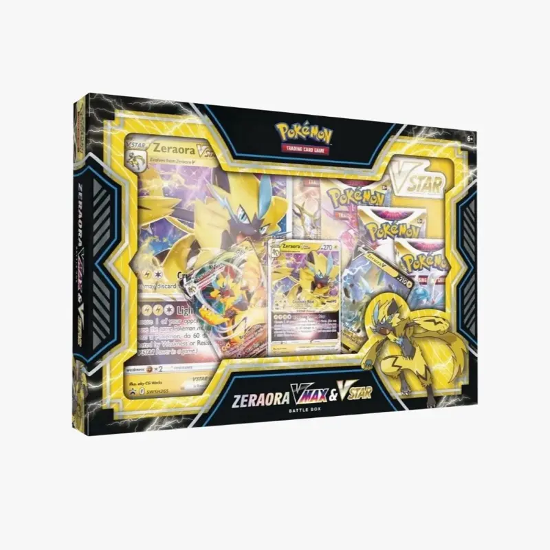 Pokémon Zeraora VMAX & VSTAR Battle Box