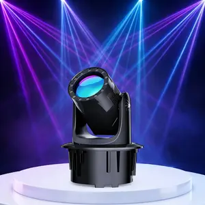 250W Moving Head DJ Light, 120W LED Beam with 14x8W RGBW Wash, 24-Facet Prism, 8 Gobos  + CTO, Sound Activated Auto DMX Stage Lighting for Wedding, Party, Bar, Live Show, Club Stage Lights