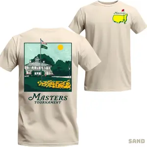 Masters Tournament 2026 Golf T-Shirt – Golf Inspired Graphic Design, Lightweight Relaxed Fit Tee, Classic Sport Style, Streetwear Style Unisex Fits Casual Wear, Trendy Gift Ready Golf Season Outfit With Clean Athletic Aesthetic