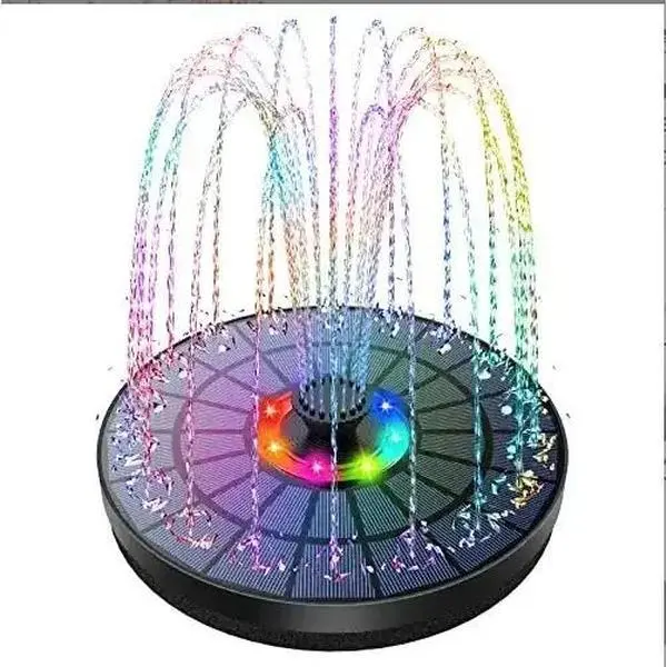 Submersible Solar Fountain Water Pump Kit with 1.5W Solar Panel, Outdoor Garden Accessories, Garden Decor for Pond, Pool