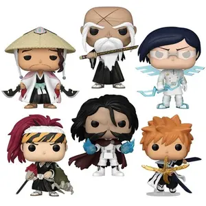 Pop! Animation: Bleach Thousand-Year Blood War – Ichigo, Uryu, Yhwach, Yamamoto, Renji & Shunsui Vinyl Figures