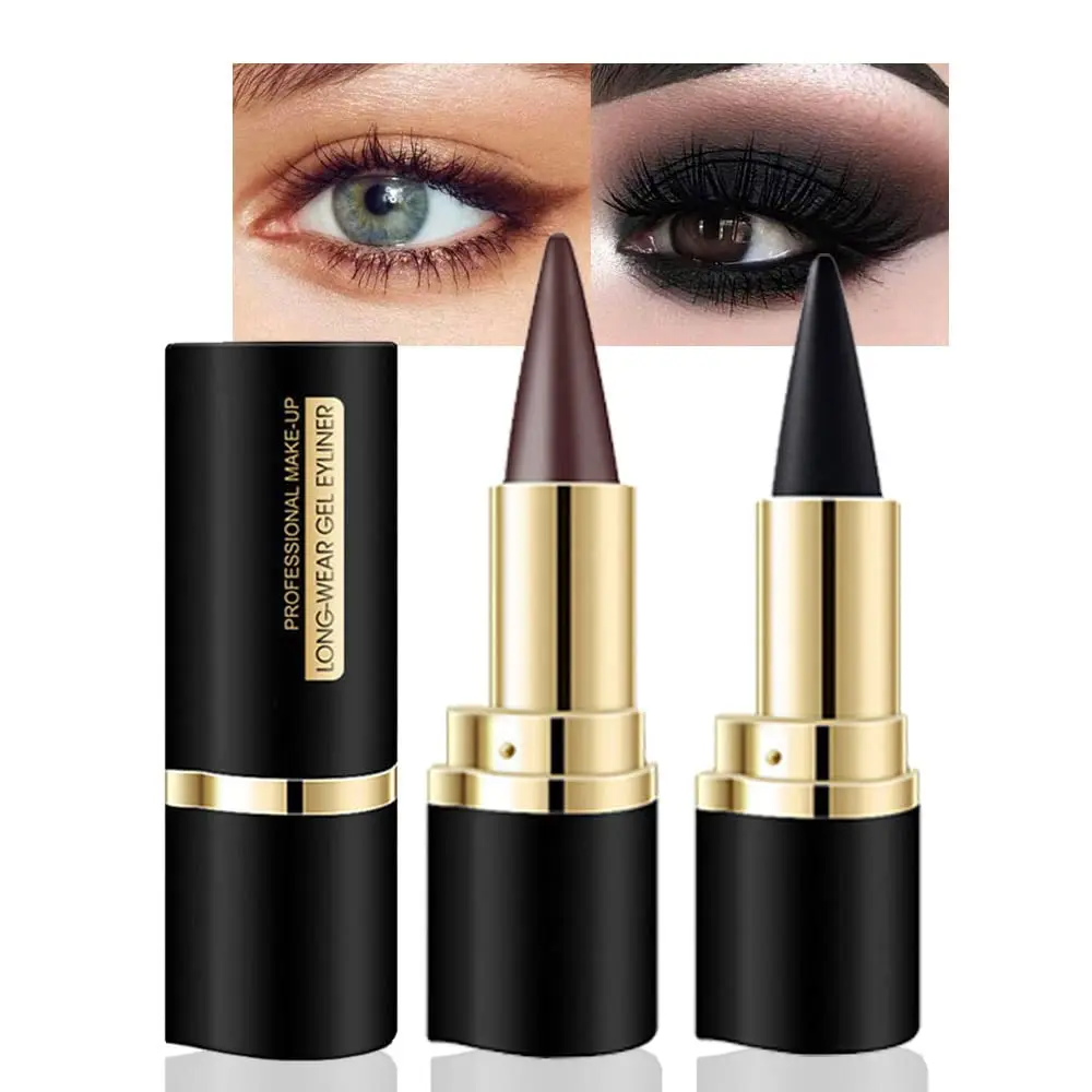 Multi-Use Cosmetic Pencil Set, 2-Piece Creamy Crayon for Smokey Eyes & Lips, Long-Wearing for Sports & Weddings, Gift for Mother & Girl, Scented, Wife