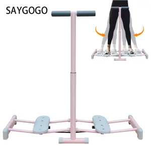 [SAYGOGO] Exercise Equipment, Ski Machine, Simulated Ski Trainer, Ski Exercise Machine with 4-Level Adjustable, Non-Slip Pedal, Armrest, 550 Lbs Weight Capacity for Leg Muscle Workout Fun Cardio
