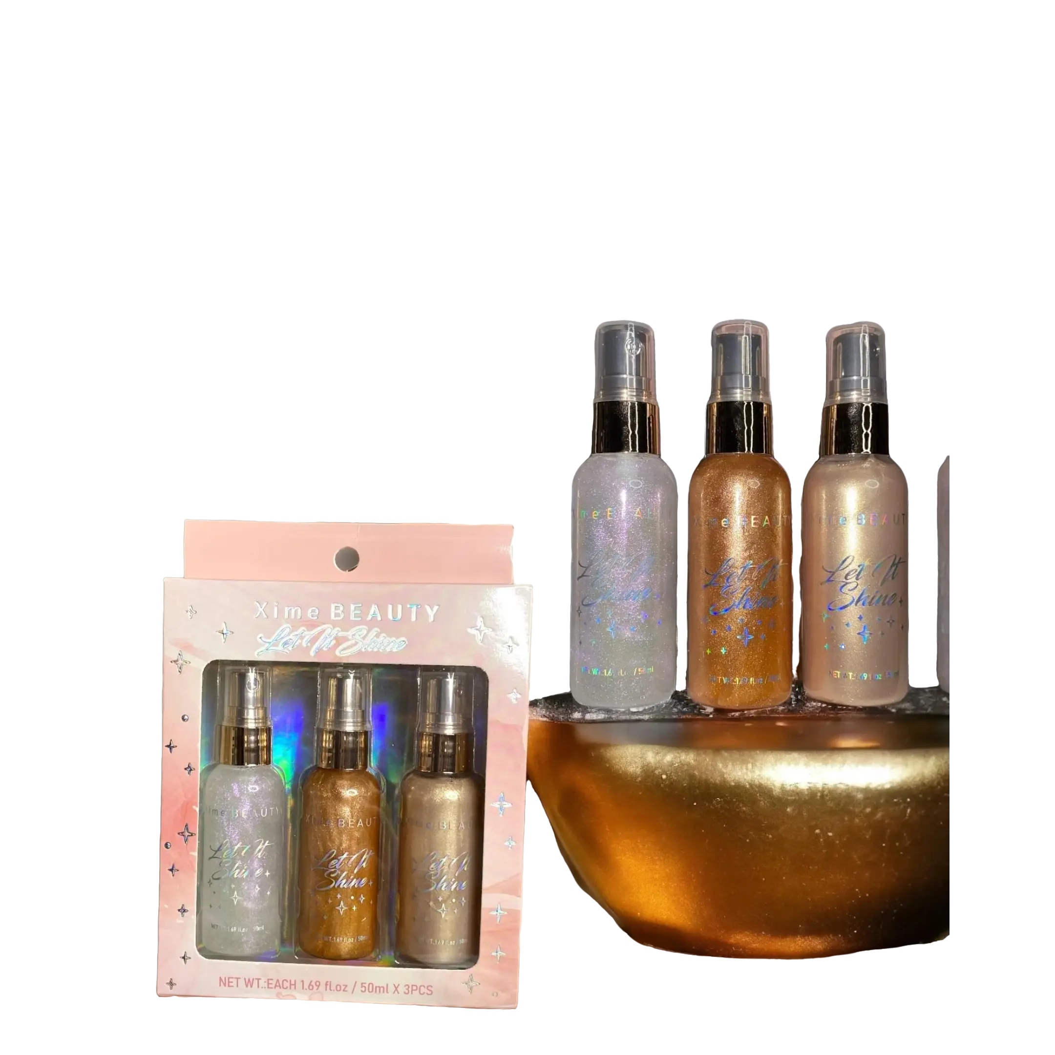Let it Shine Body Shimmer by XIME BEAUTY
