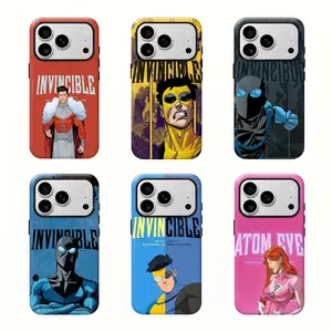 Invincible Double-layer durable phone Cases For iPhone 17 16 15 14 13 12 Promax Pro Plus, hard shell protection ,Unique design,best Gift