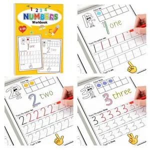 Kids Numbers Workbook: 0-30 Number Recognition & Tracing for Toddlers - Math Enlightenment Learning Materials