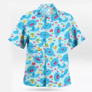 2026 Hawaiian Sets PKM [FREESHIP] Plot Twist I Dress Like This – Anime Aqua Blue Mudkip PKM Aloha Latias Latios Hawaiian Shirt