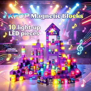 K-Pop  Magnetic Building Blocks, Fun and Educational Toy for Kids, Perfect Gift Idea