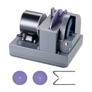 VEVOR Lawn Mower Blade Sharpener, 1/2HP Lawnmower Blades Grinder with 7" Flap Wheel & 9" Ceramic Grinding Wheel, 30 °   or 40 °   Blade Sharpening Machine for High Lift, Low Lift, Gator & Flat Blades