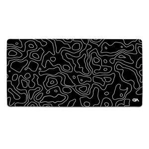 [Sale off up to 65%][Free Ship] Black Topo Mousepad