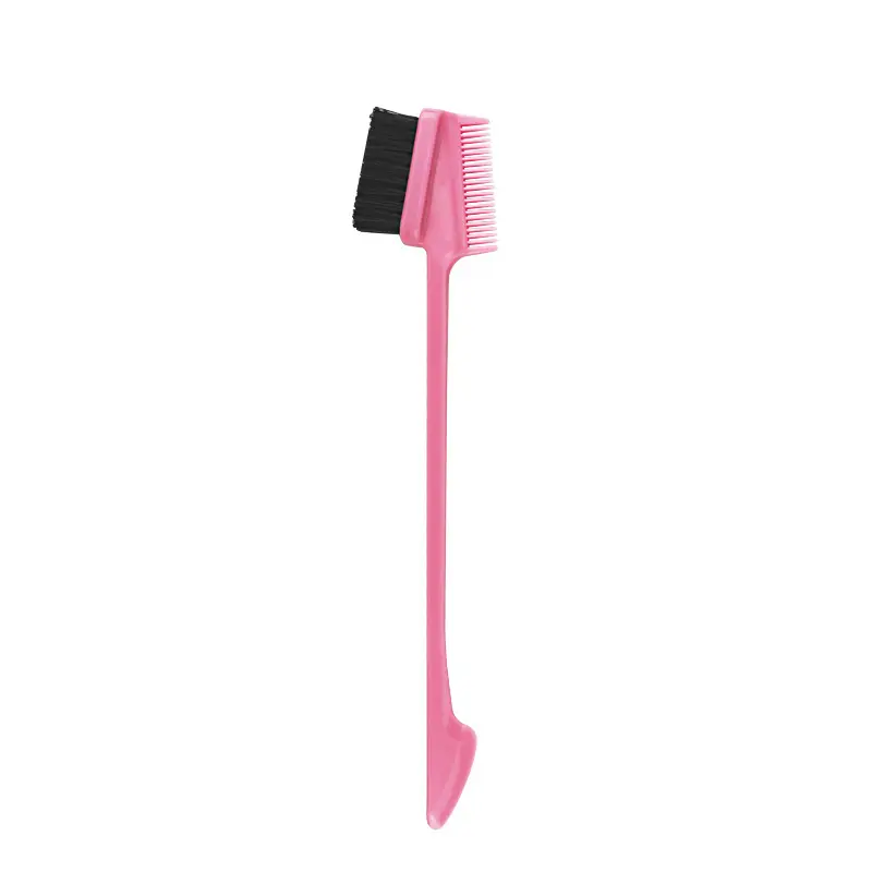 1 Piece Hair Brush, Double Ended Hairline Comb, Toothbrush Type Eyebrow Brush, Octopus Comb, Matching Hair Styling