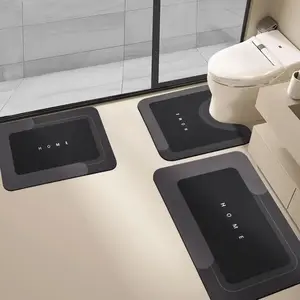 Bathroom Anti Slip Rug 1 3 Pcs Absorbent Quick Dry Non Skid Mat for Bathroom Living Room Kitchen Eco Friendly Home Floor Mat