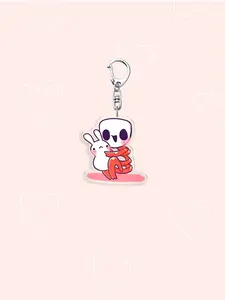 Cute The Amazing Digital Circus Acrylic Keychains For Accessories Bag Pendant Key Chain Ring Jewelry Fans Friends Gifts Car Accessories Bag Charm Backpack For School Letter Goth Y2k Keychain Kawaii