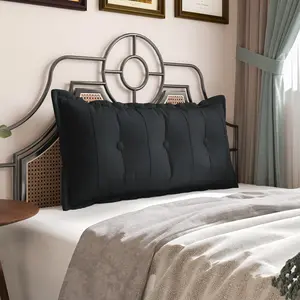 【CozyDozy】 Large Soft Reading Pillow, Body Pillow for Sleeping, Daybed Pillow Support for Belly, Back and Leg, Bed Pillows for Sitting Up in Bed