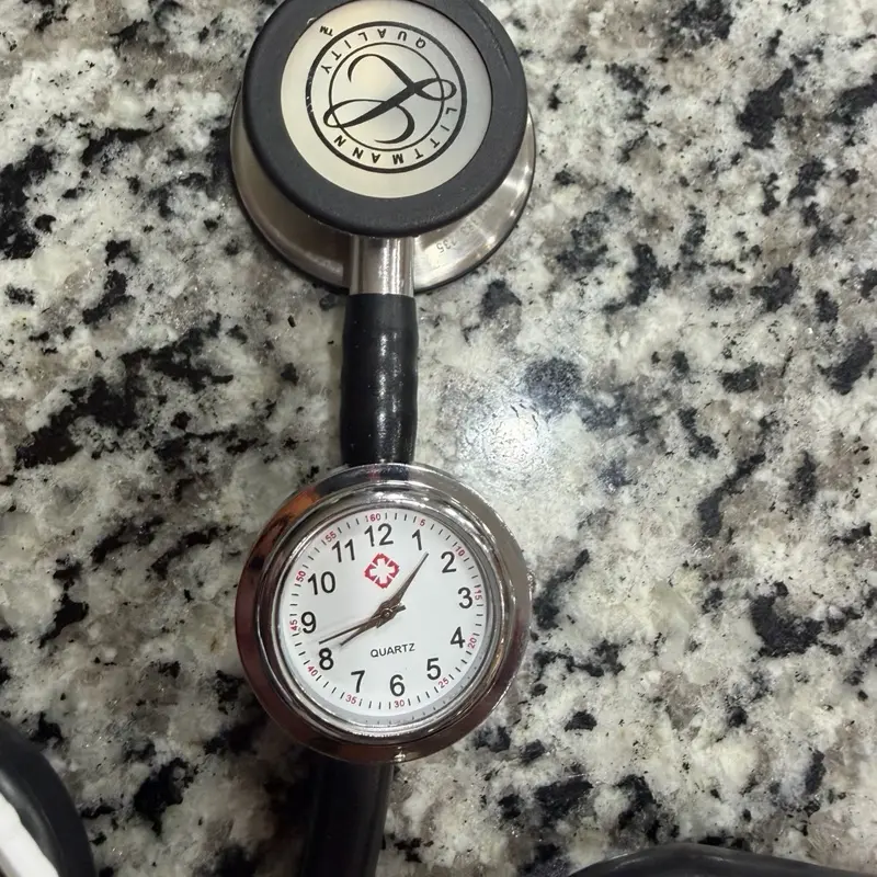 Stethoscope Watch for Nurses – Clip-On Medical Watch