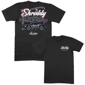 Shredy Neon Dreams Black 2 Side T-shirt, Gift, Trending, Graphic Tee Cotton Breathable