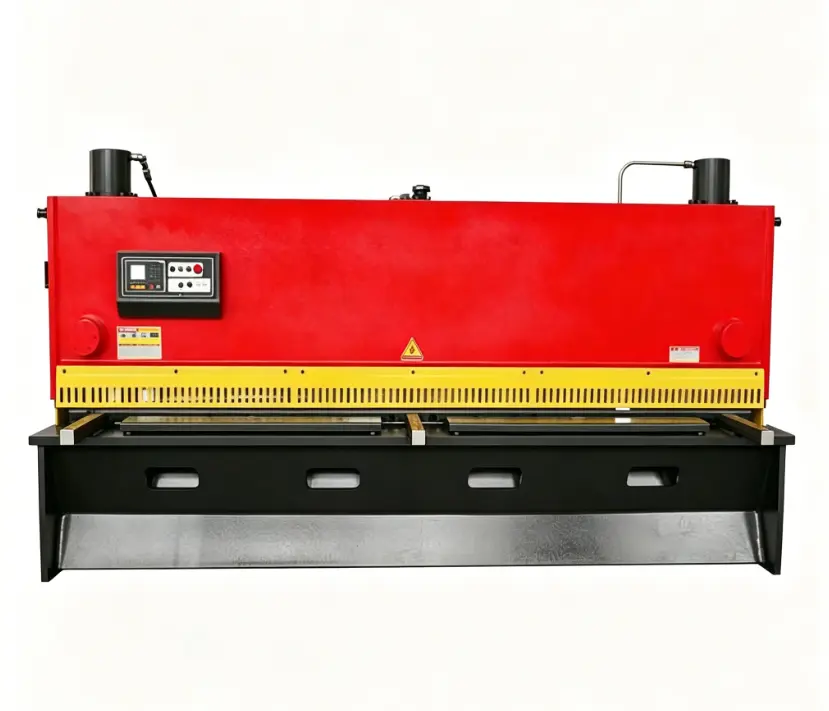 QC11K Hydraulic Cutter Guillotine Shearing Machine 3200mm, CNC Shearing Machine with Estun 21s Controller