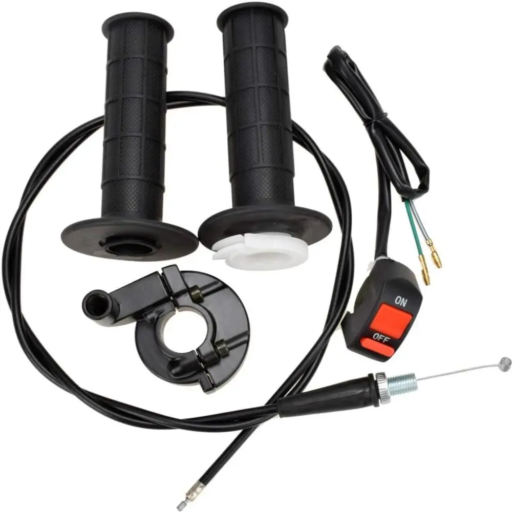 7/8" 22mm Twist Throttle Cable Handle Kit For Predator 196cc,212cc,6.5hp,Coleman CT200U,CT200U-EX,BT200X,Baja Warrior,MB200,79cc,100cc,CT100U,CC100X,Doodle Bug,DB30,Motovox Mini Bike,Go Kart