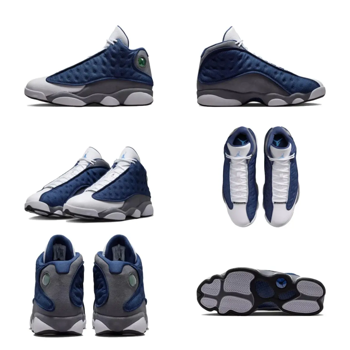 Air Jordan 13 Retro Midnight Navy Collector Sneakers for Men 414571-140