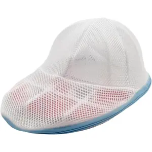 Hat Washer, Hat Cleaner Cage for Baseball Caps - Compatible with Machines or Dishwashers, Includes Protective Mesh - Cap Washer Frame, Fits most Fitted Caps & Dad Hats